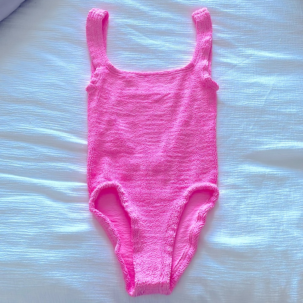 Hunza G Square Neck Swimsuit